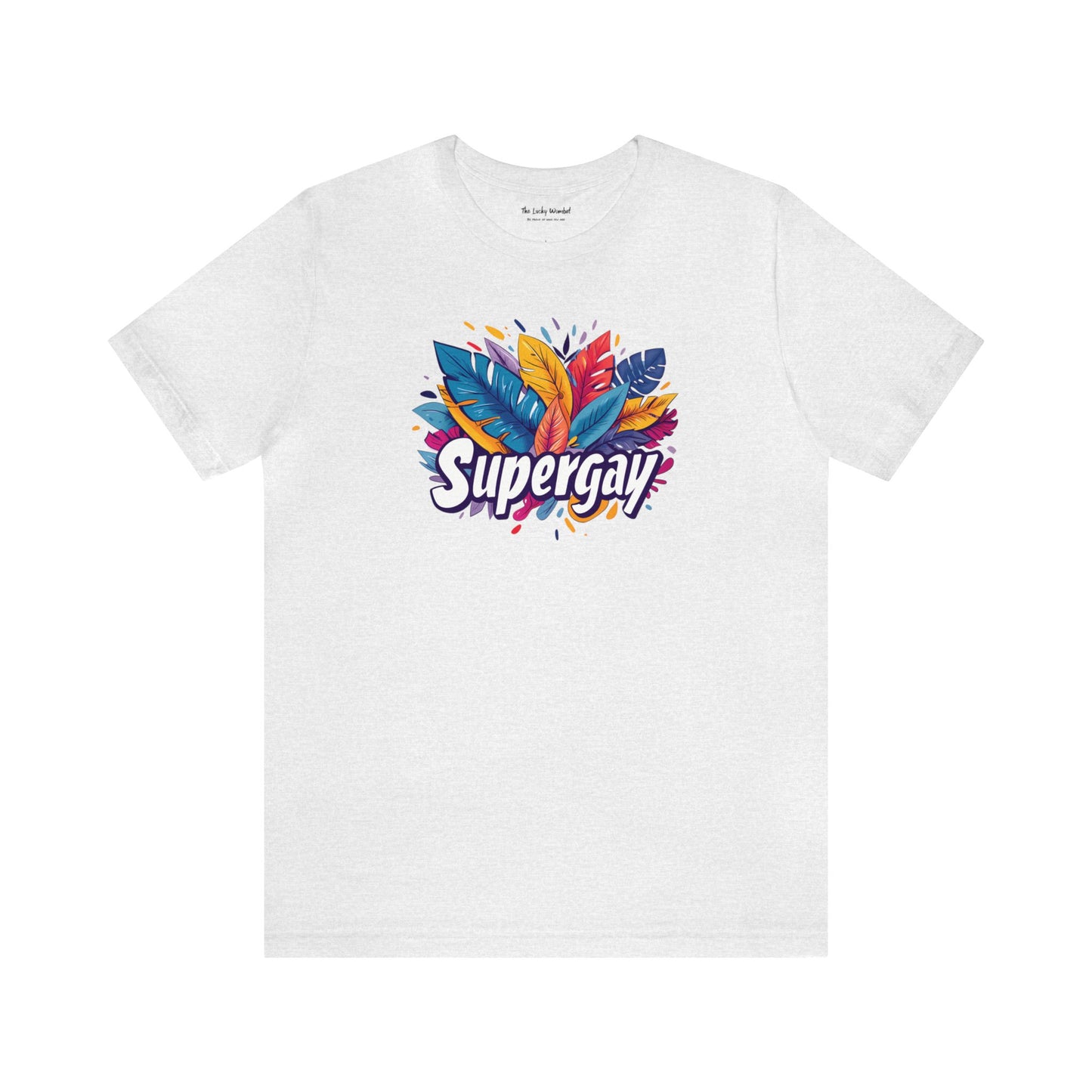 Supergay Unisex T-shirt - T-Shirt - The Lucky Wombat