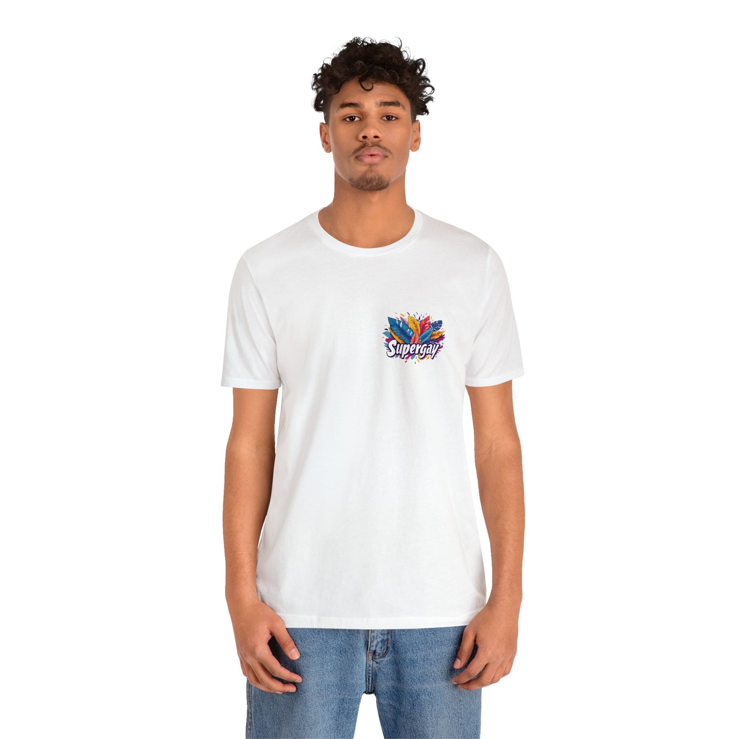 Supergay | Heart-Side Print - T-shirt