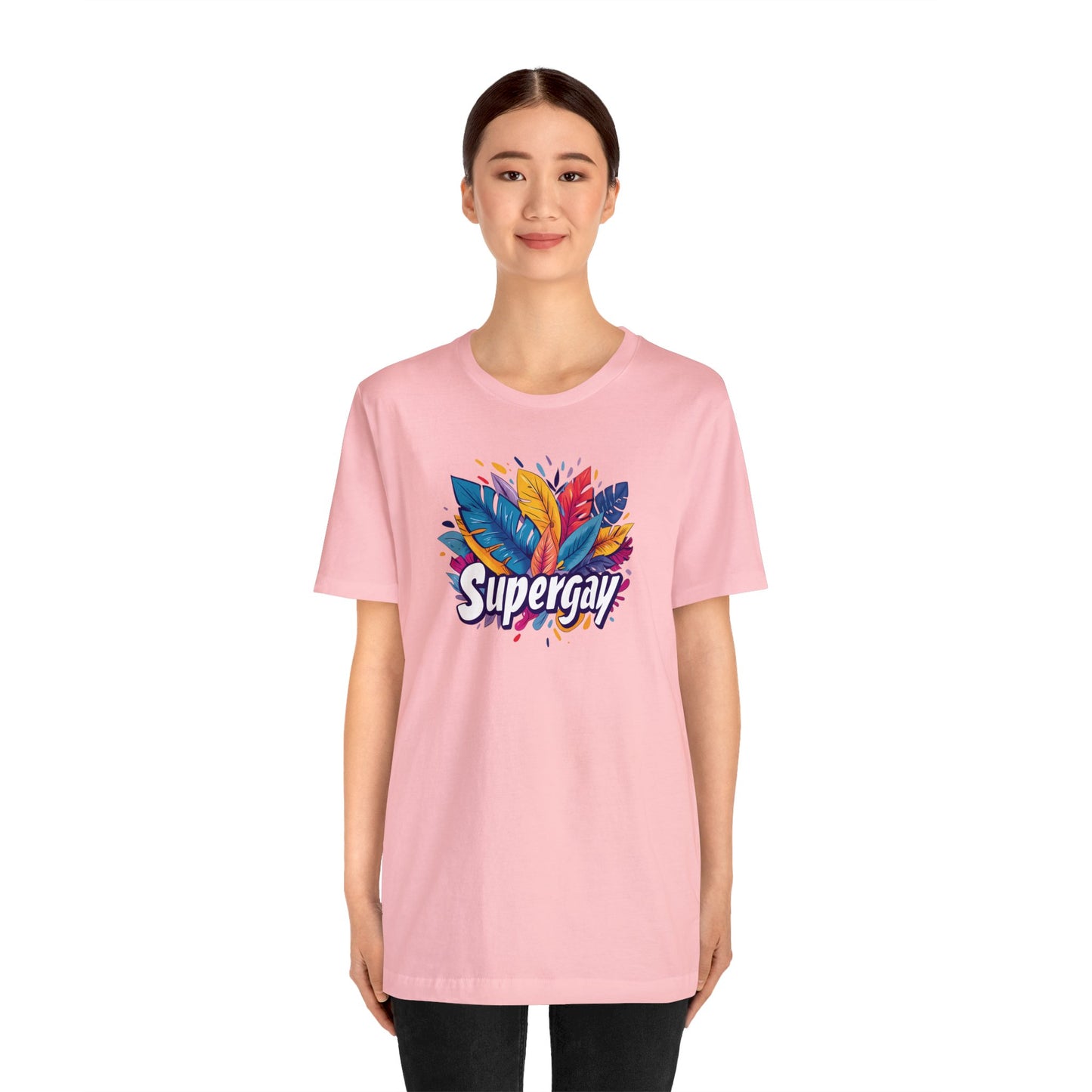 Supergay Unisex T-shirt - T-Shirt - The Lucky Wombat