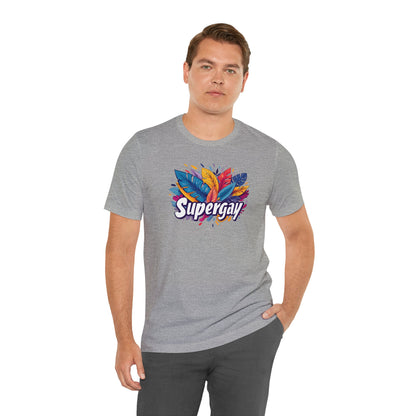 Supergay Unisex T-shirt - T-Shirt - The Lucky Wombat