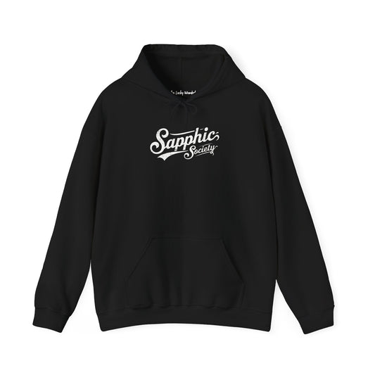 Sapphic Society Hoodie - Hoodie - The Lucky Wombat