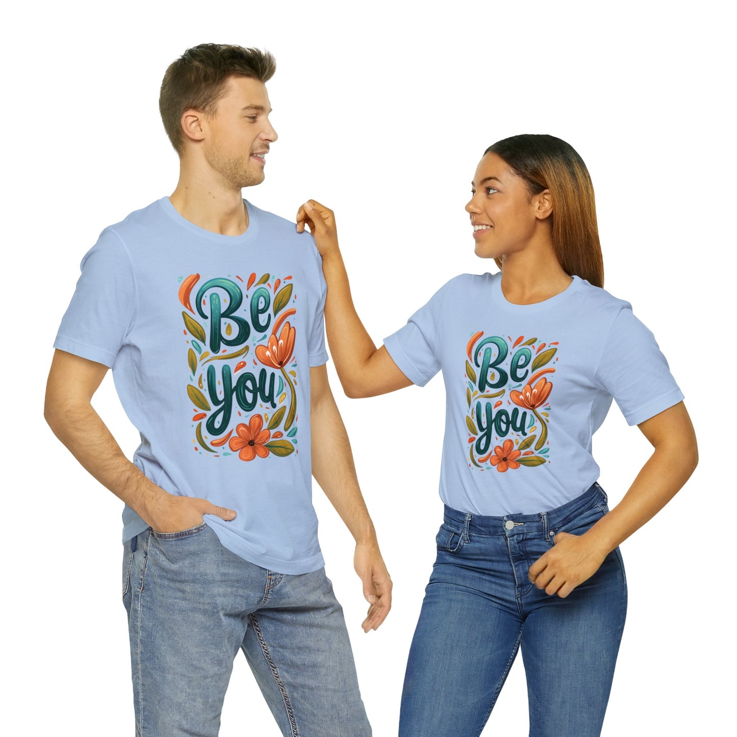 Be you Unisex T-shirt - T-Shirt - The Lucky Wombat