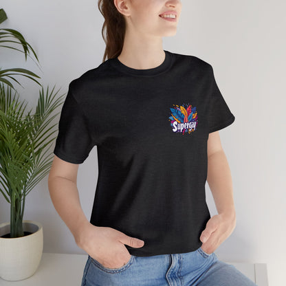 Supergay | Heart-Side Print - T-shirt