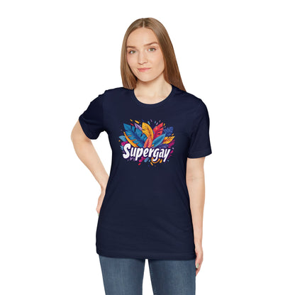 Supergay Unisex T-shirt - T-Shirt - The Lucky Wombat