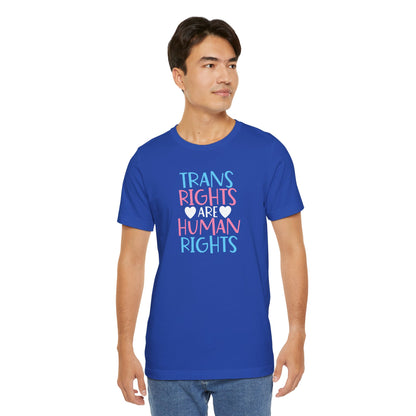 Trans Rights Unisex Tee - T-Shirt - The Lucky Wombat