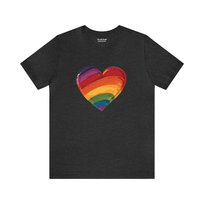 Cartoon Rainbow Heart - Unisex T-shirt