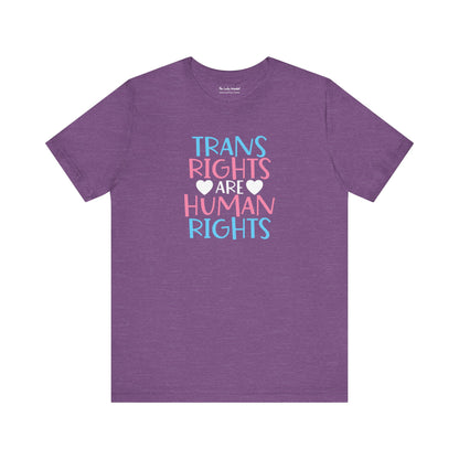 Trans Rights Unisex Tee - T-Shirt - The Lucky Wombat