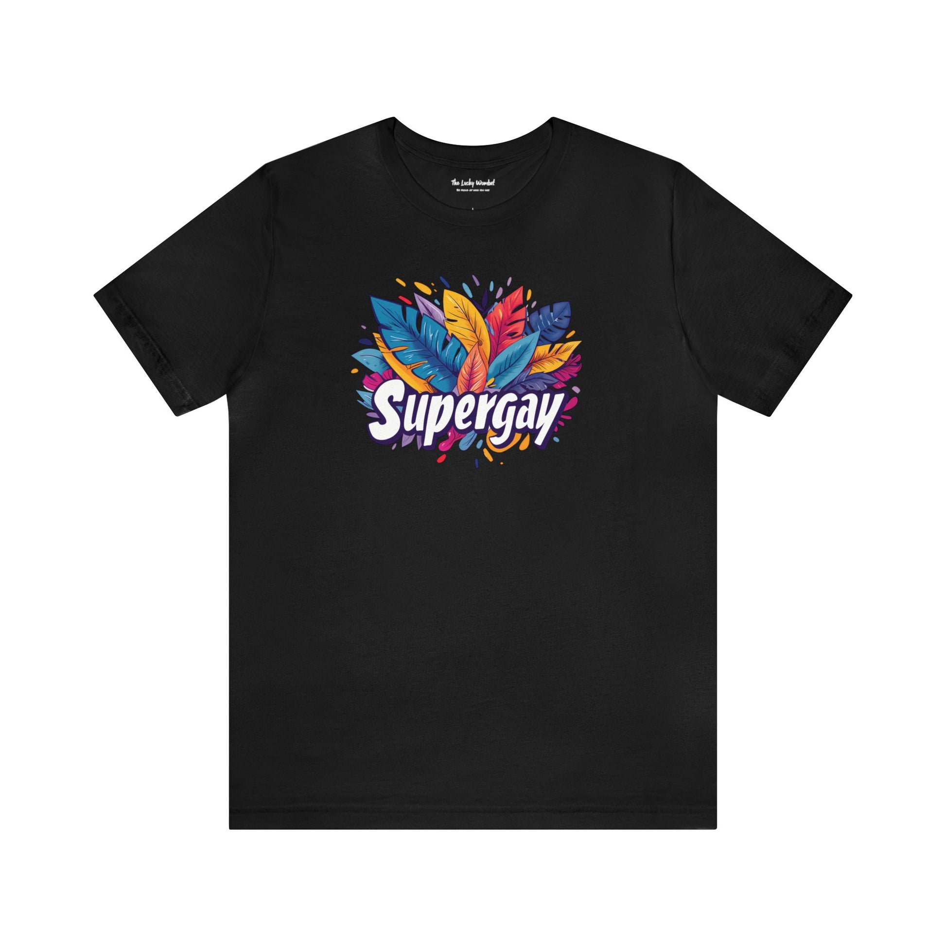 Supergay Unisex T-shirt - T-Shirt - The Lucky Wombat