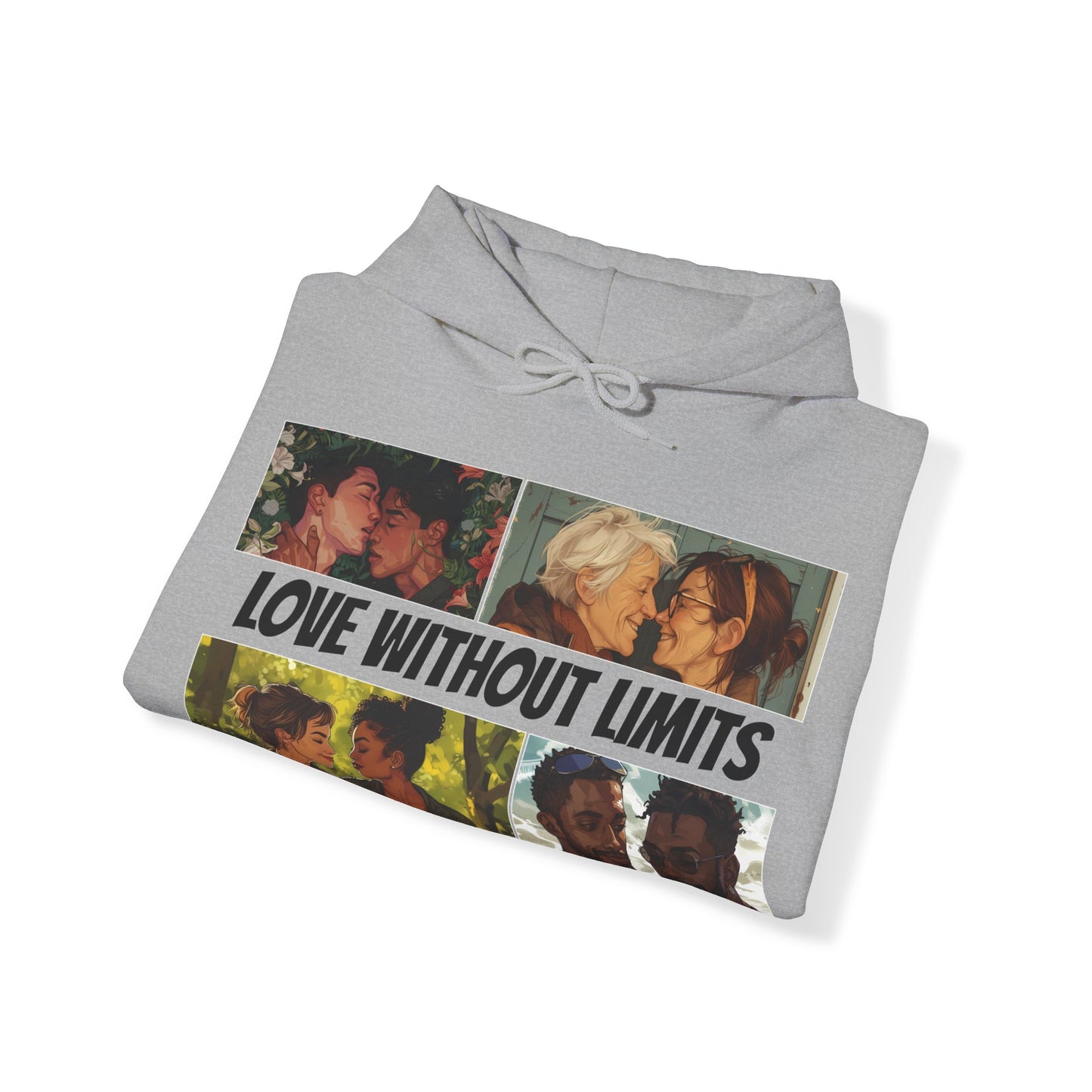 Love Without Limits - V003 - Unisex Hoodie