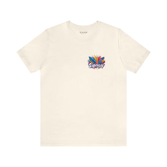 Supergay | Heart-Side Print - T-shirt