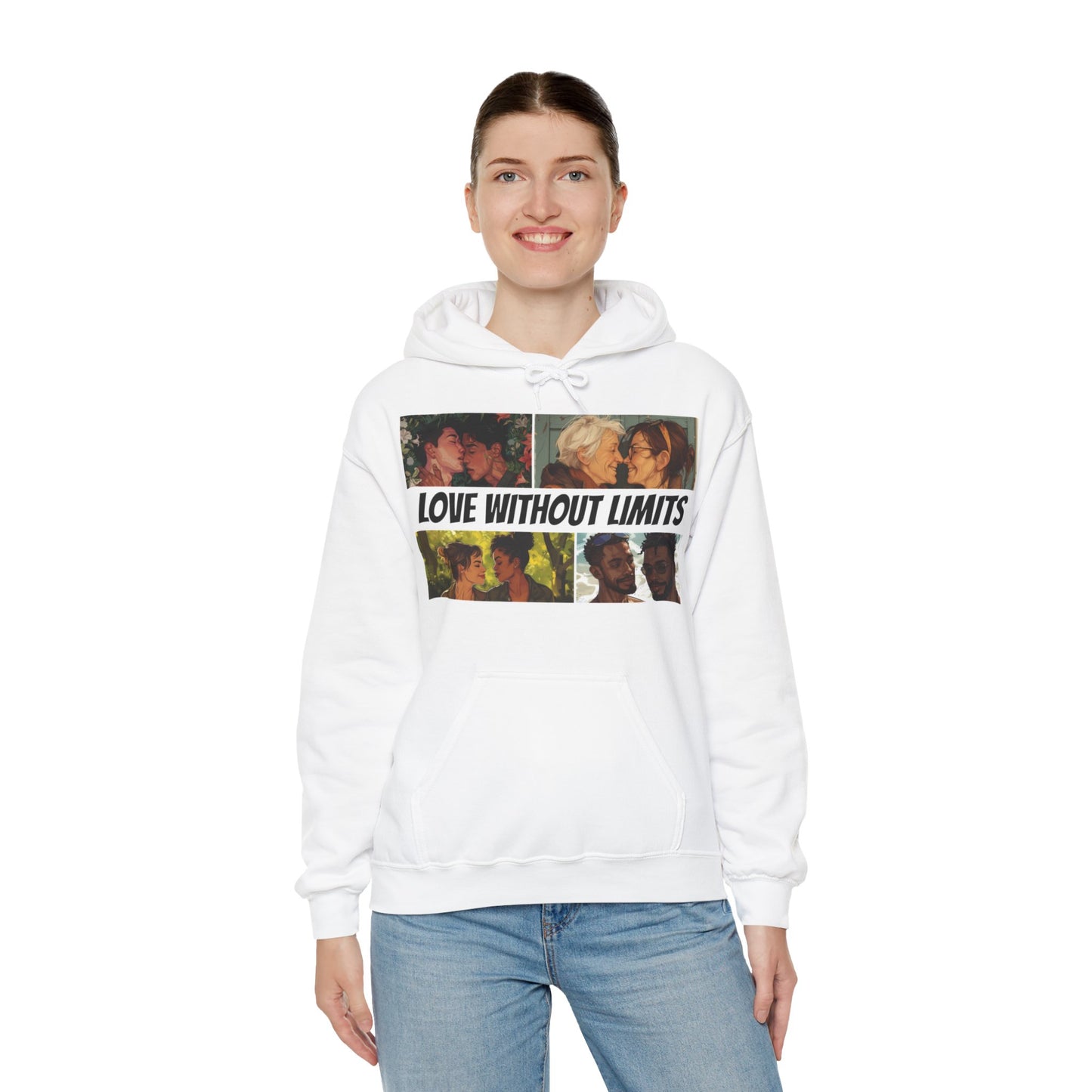 Love Without Limits - V003 - Unisex Hoodie