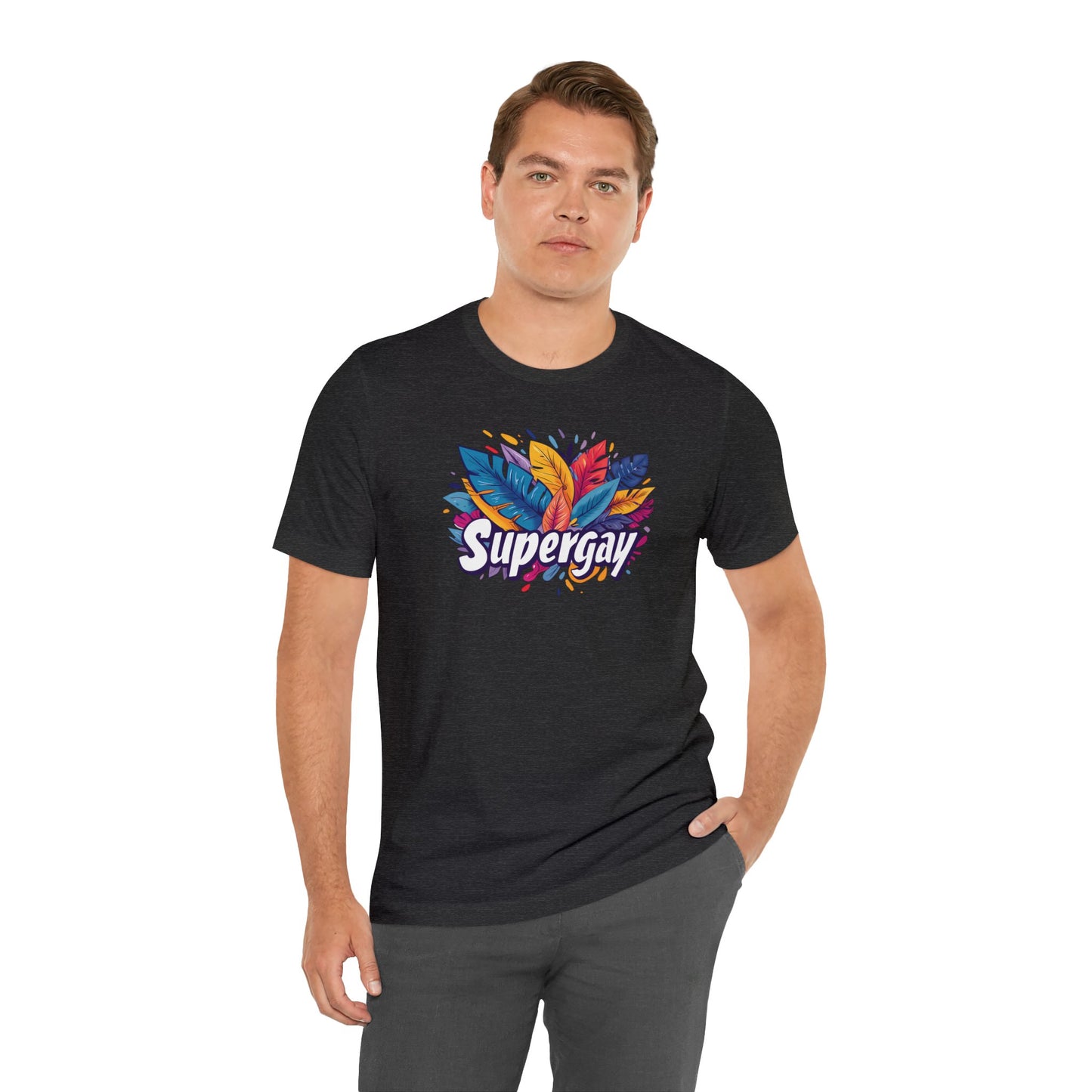 Supergay Unisex T-shirt - T-Shirt - The Lucky Wombat