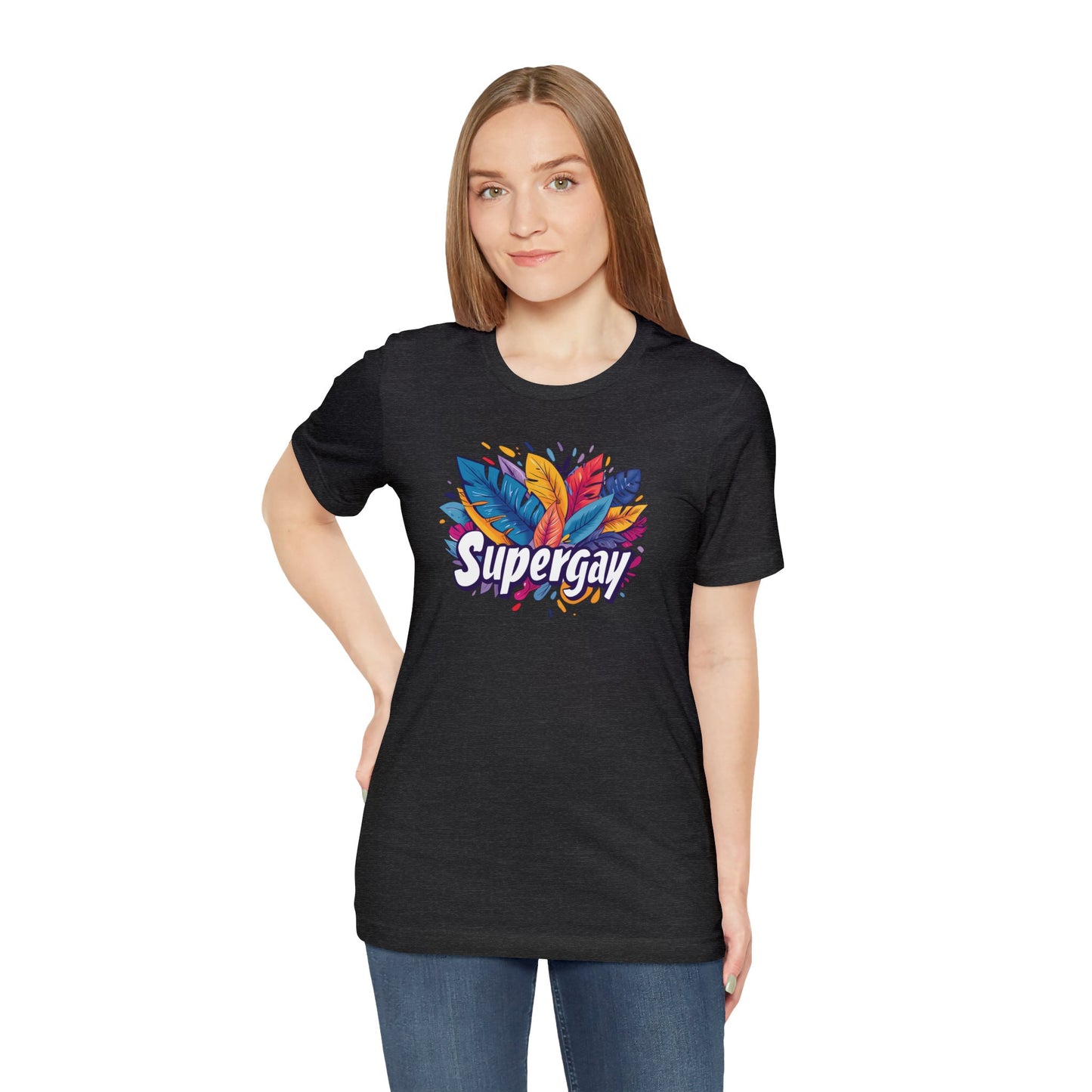 Supergay Unisex T-shirt - T-Shirt - The Lucky Wombat