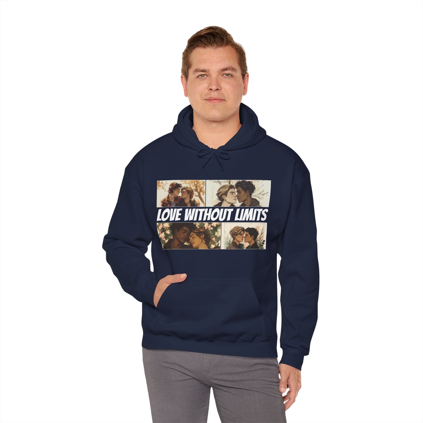 Love Without Limits - Boys - Unisex Hoodie