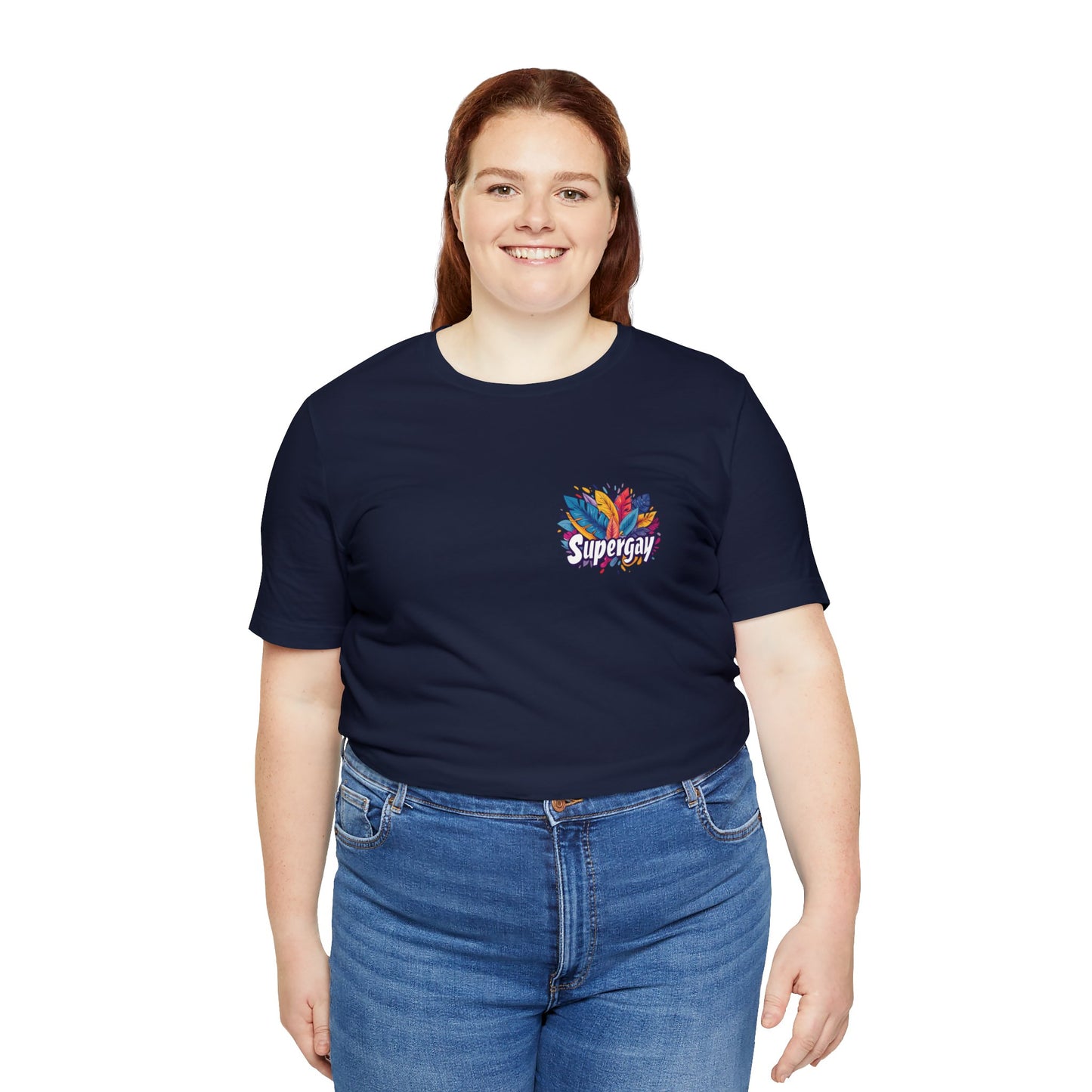 Supergay | Heart-Side Print - T-shirt