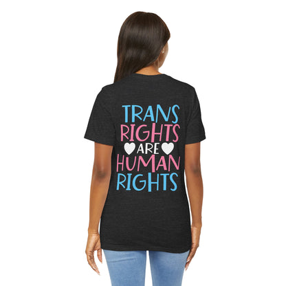 Trans Rights Unisex Tee - T-Shirt - The Lucky Wombat