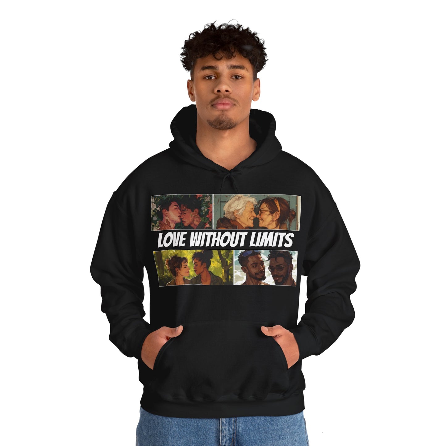 Love Without Limits - V003 - Unisex Hoodie