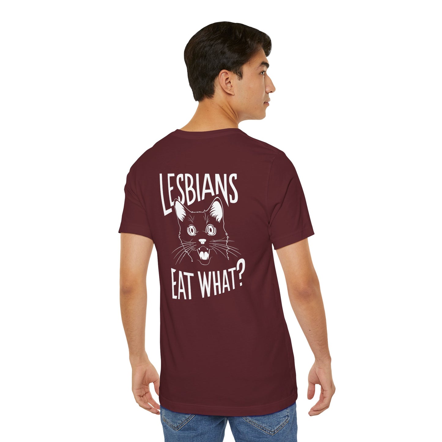 LGBTQ T-shirt - Lesbians Eat What Unisex Tee