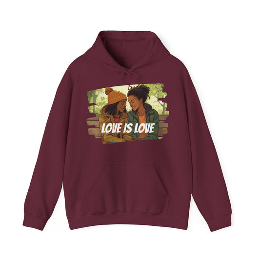 Love Is Love - V006 | Hoodie - Hoodie - The Lucky Wombat