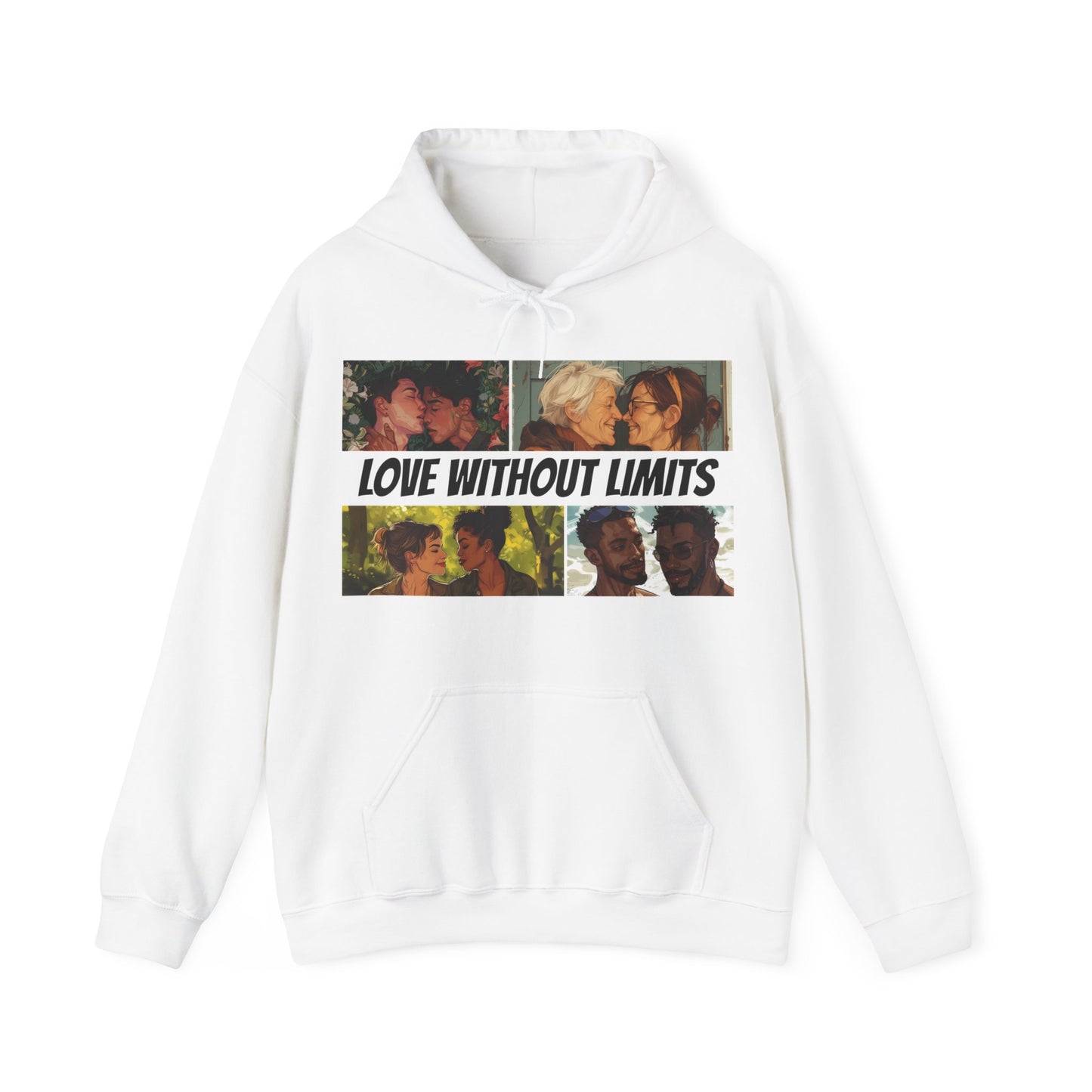 Love Without Limits - V003 - Unisex Hoodie