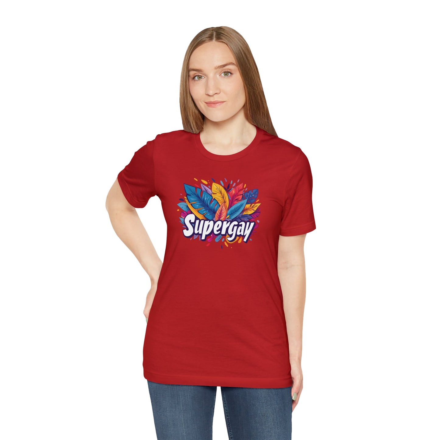 Supergay Unisex T-shirt - T-Shirt - The Lucky Wombat