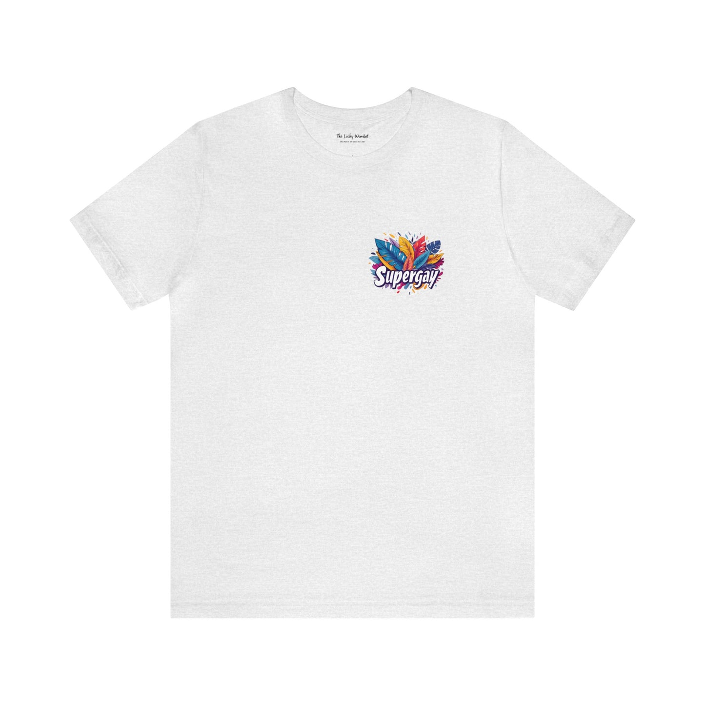 Supergay | Heart-Side Print - T-shirt