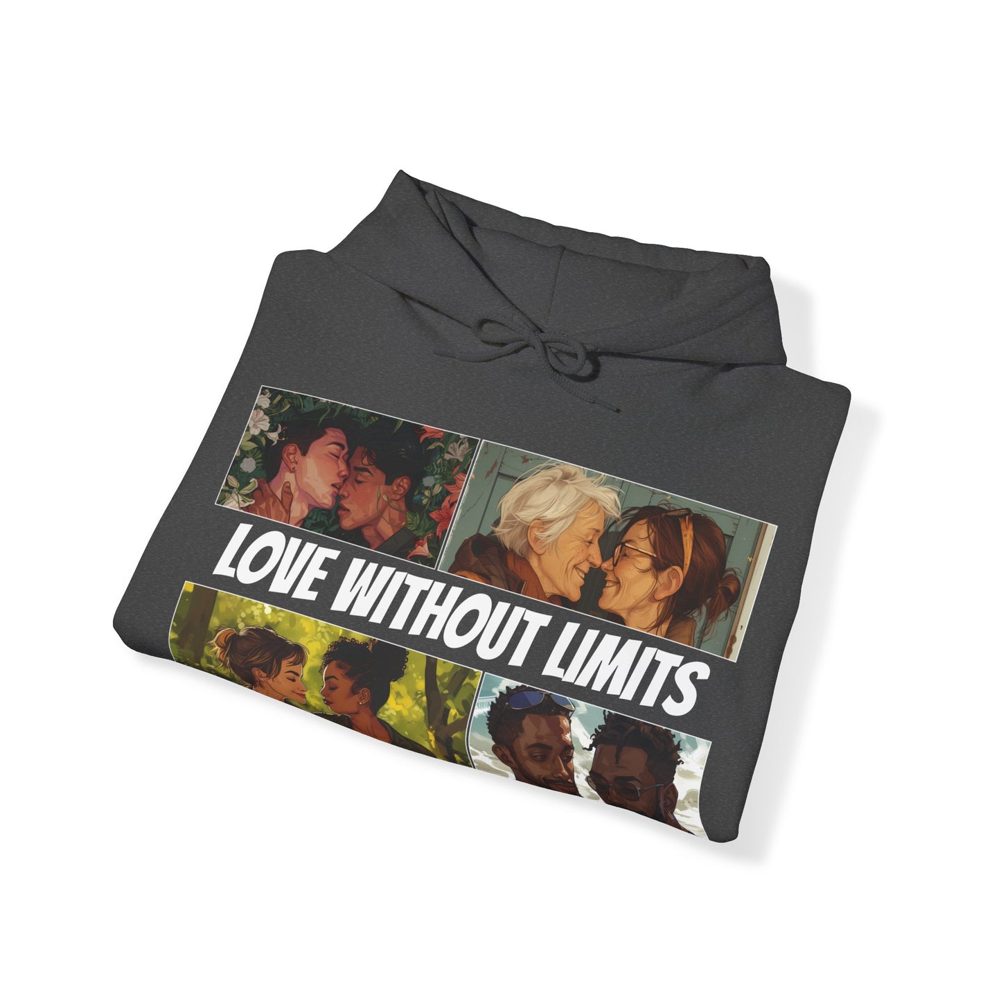 Love Without Limits - V003 - Unisex Hoodie