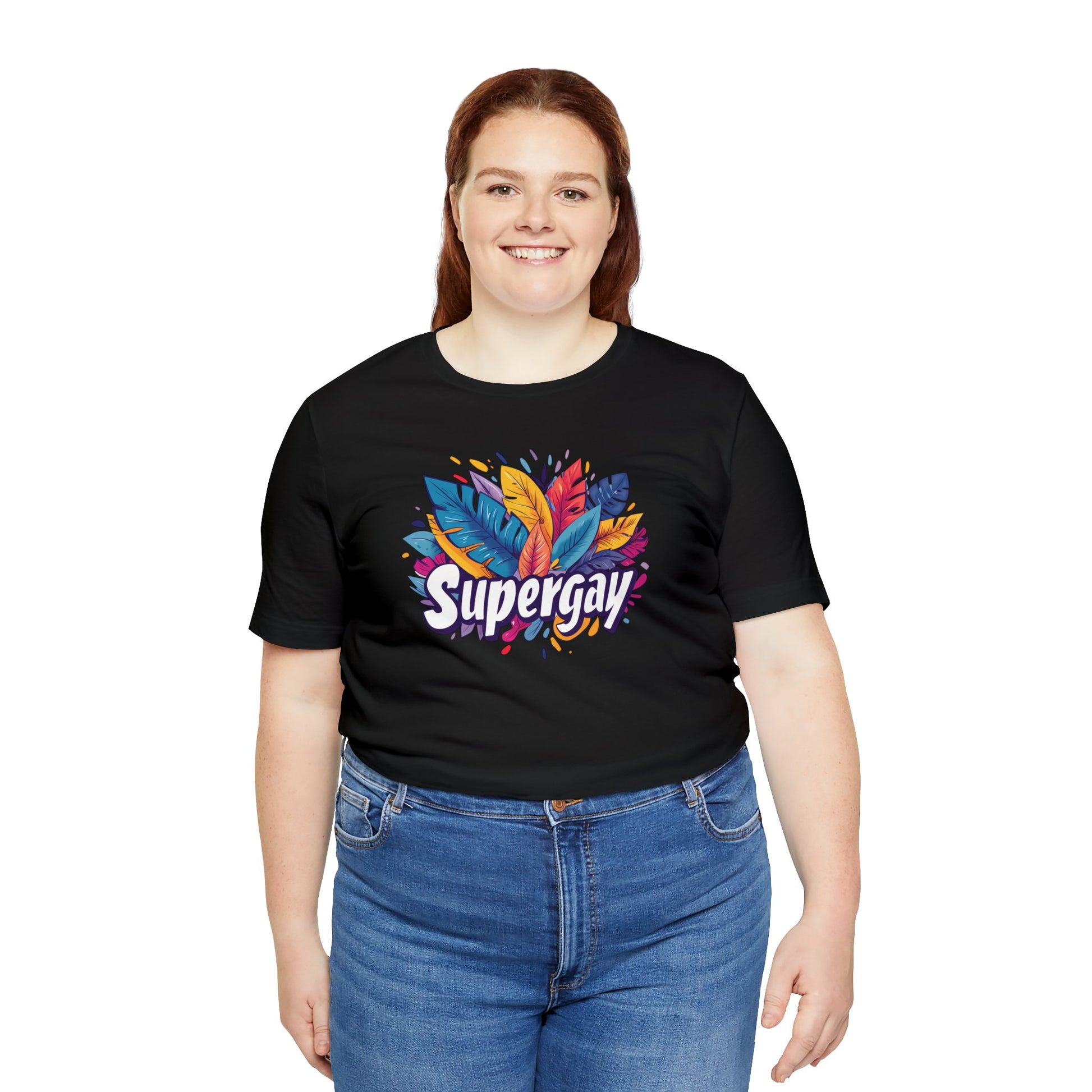 Supergay Unisex T-shirt - T-Shirt - The Lucky Wombat