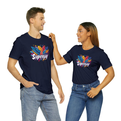 Supergay Unisex T-shirt - T-Shirt - The Lucky Wombat