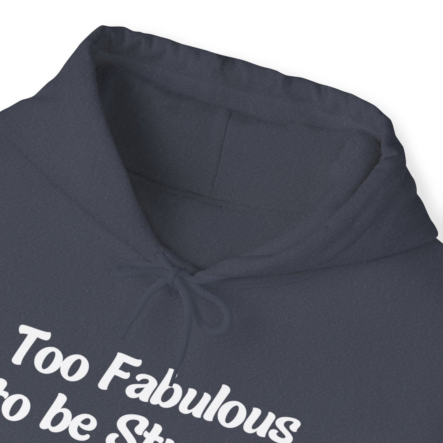 Too Fabulous  to be Straight - Unisex Hoodie