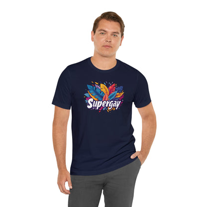 Supergay Unisex T-shirt - T-Shirt - The Lucky Wombat