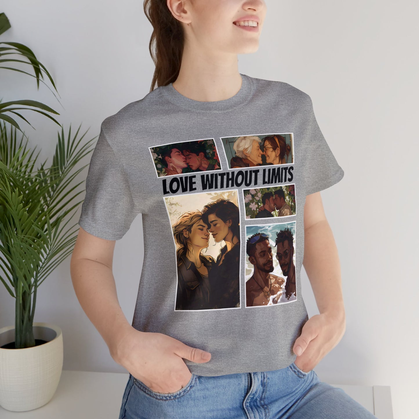 Love Without Limits - V003 - Unisex T-Shirt