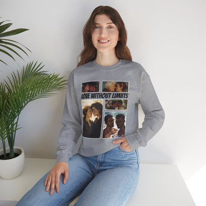 Love Without Limits - V003 - Unisex Sweatshirt - Sweatshirt - The Lucky Wombat