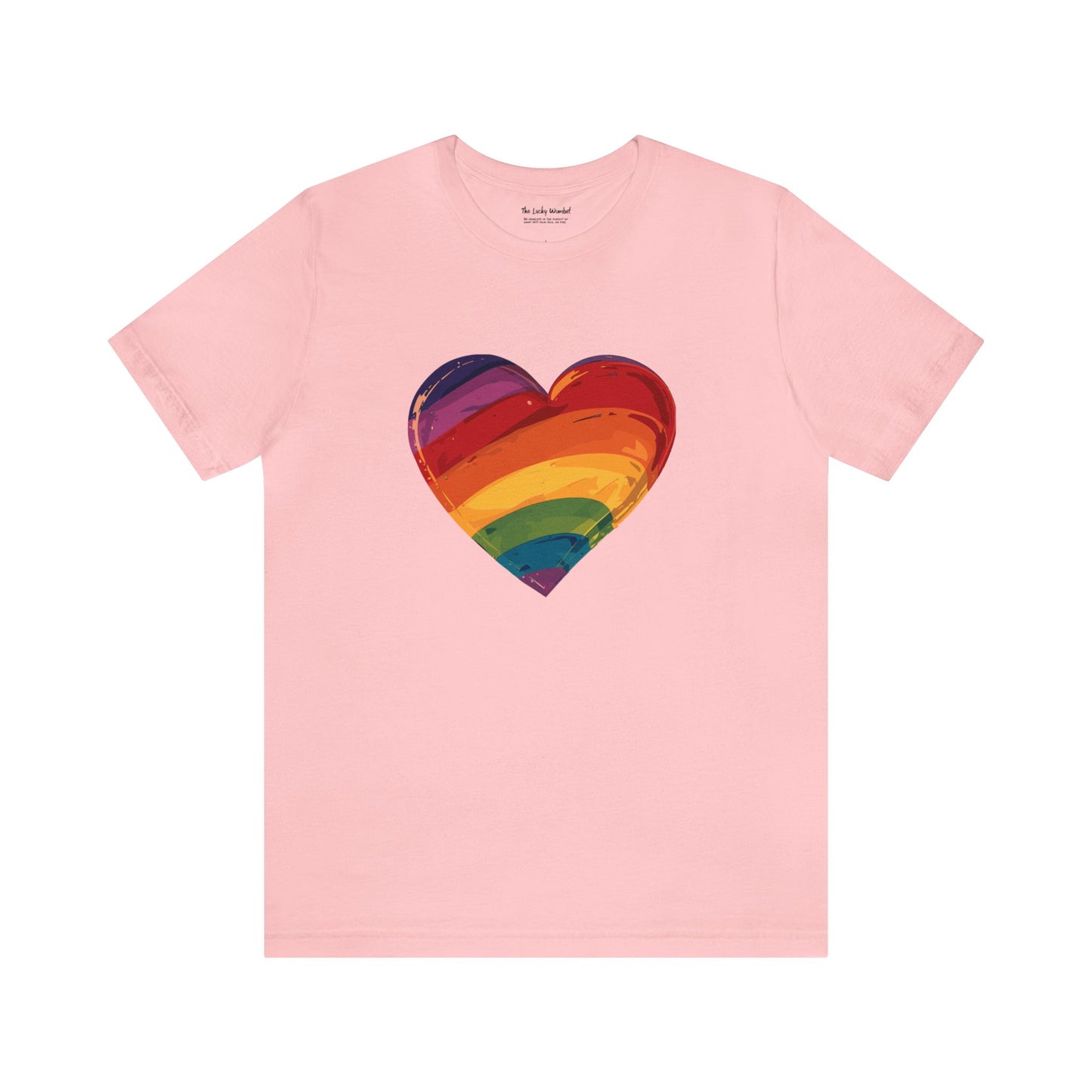 Cartoon Rainbow Heart - Unisex T-shirt