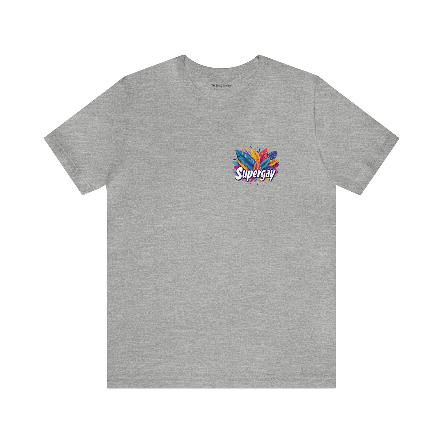 Supergay | Heart-Side Print - T-shirt