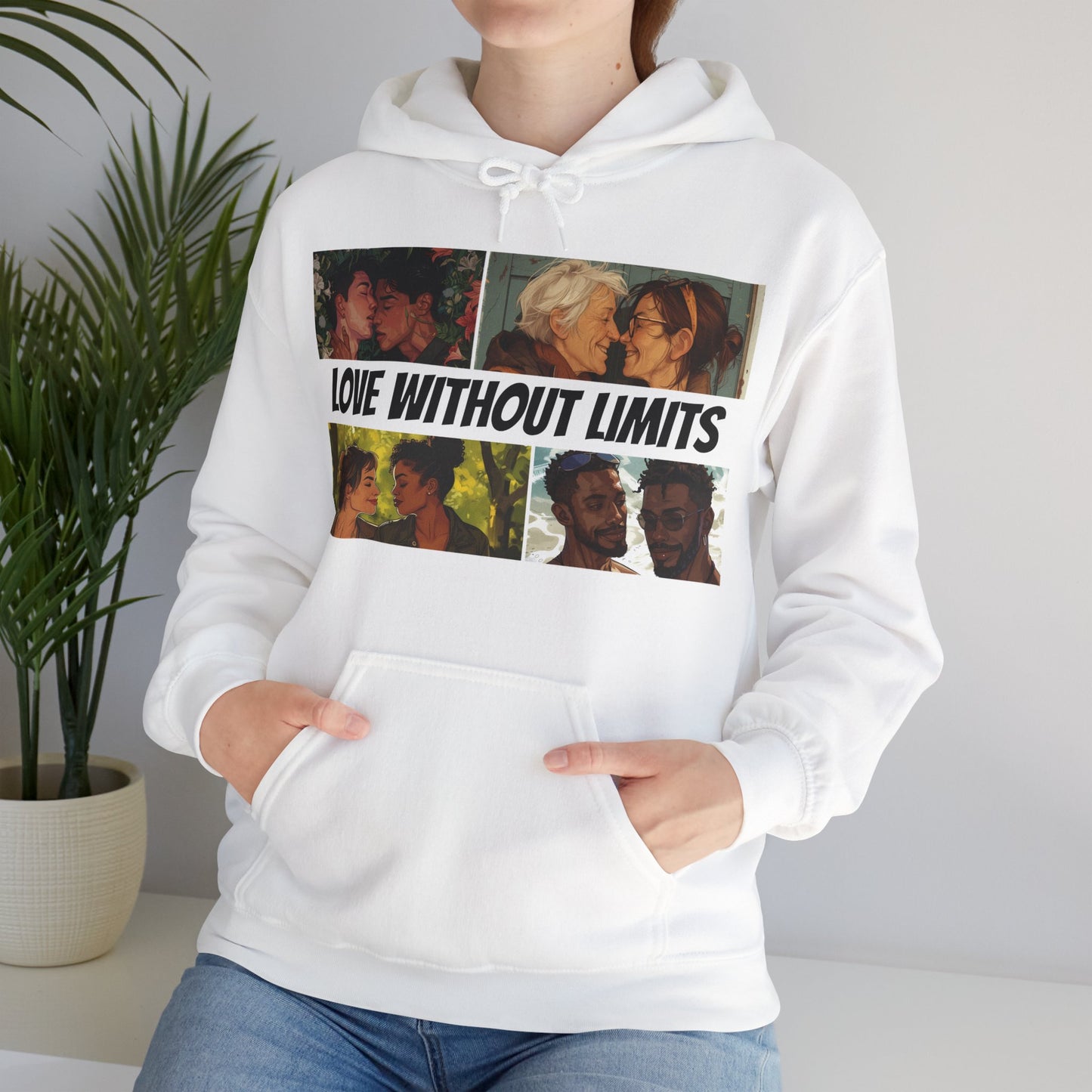 Love Without Limits - V003 - Unisex Hoodie