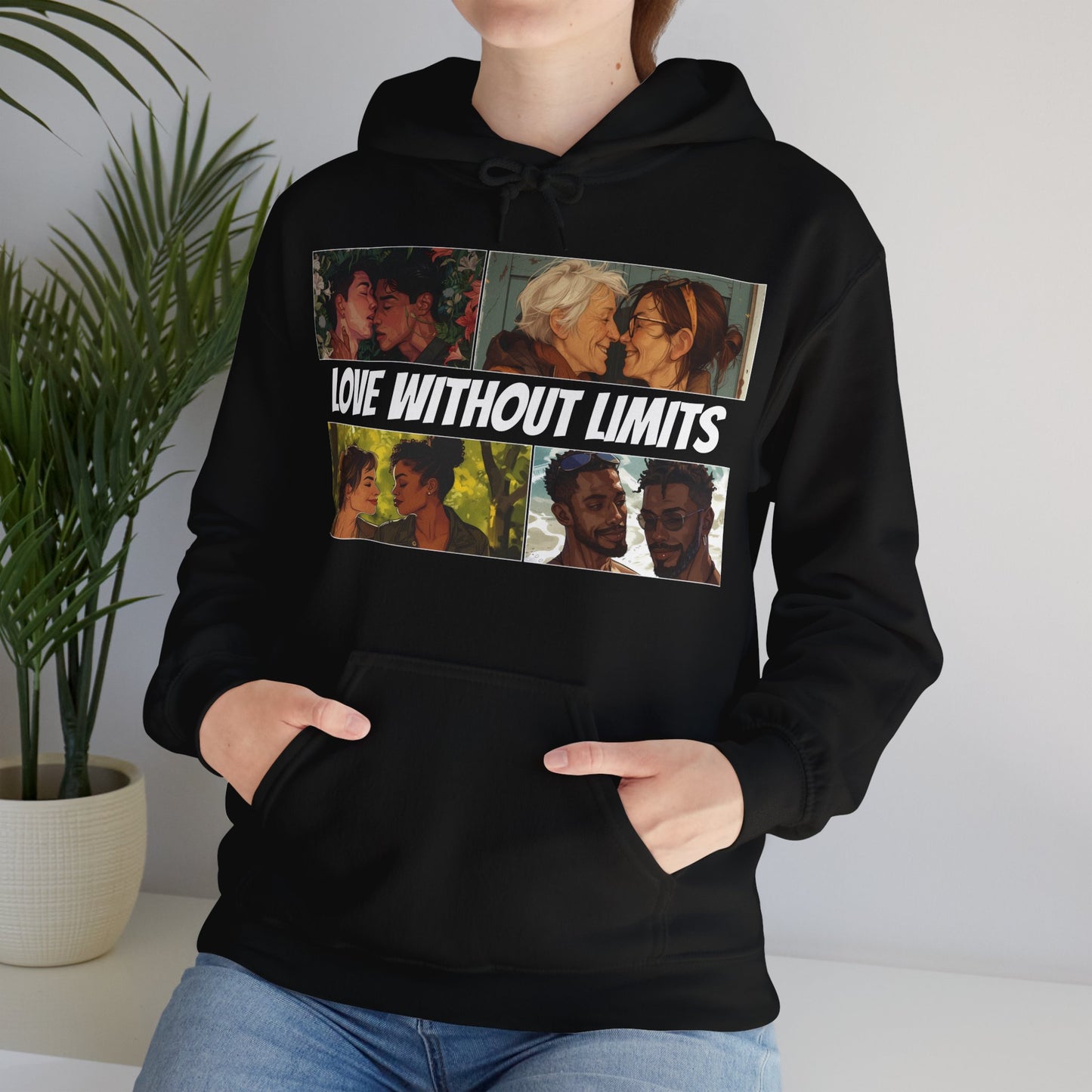 Love Without Limits - V003 - Unisex Hoodie