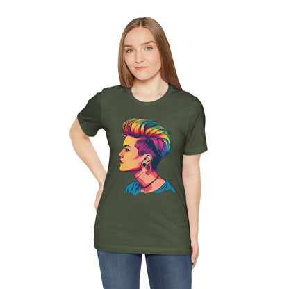 Pixie Hair - Unisex T-shirt - T-Shirt - The Lucky Wombat