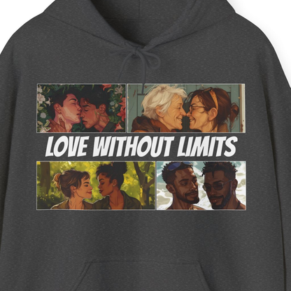 Love Without Limits - V003 - Unisex Hoodie