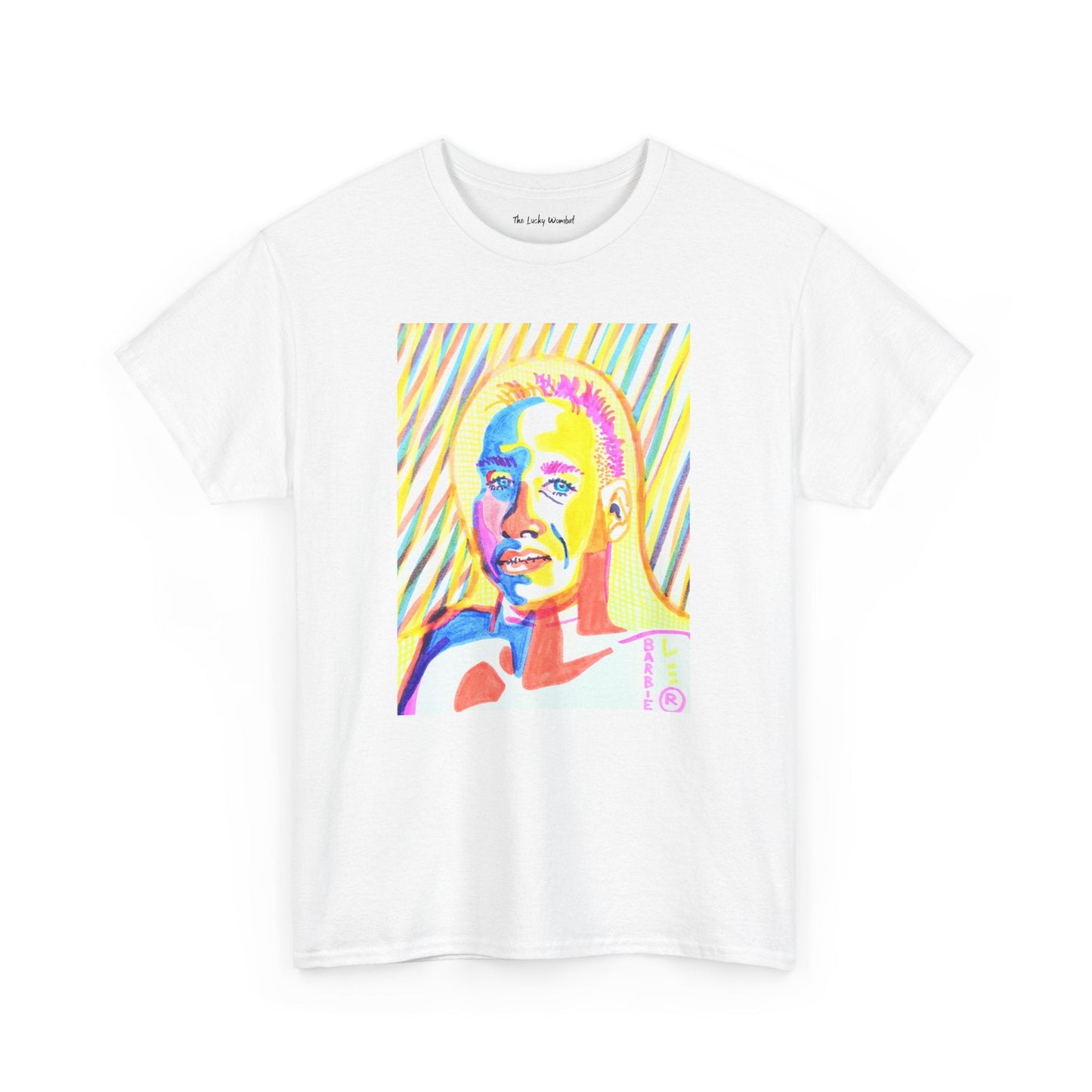 Alfred Portrait Tee | Remi Barbie Collection - T-Shirt - The Lucky Wombat