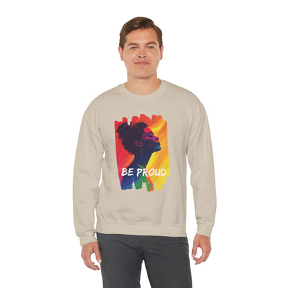 Be Proud V002 Unisex Sweatshirt - Sweatshirt - The Lucky Wombat