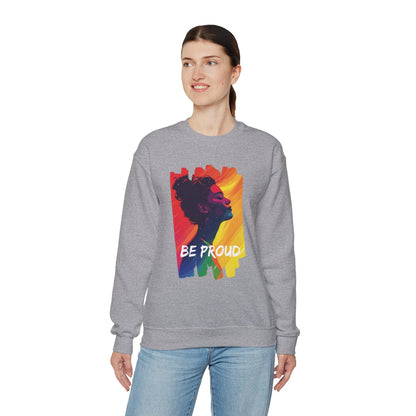 Be Proud V002 Unisex Sweatshirt - Sweatshirt - The Lucky Wombat