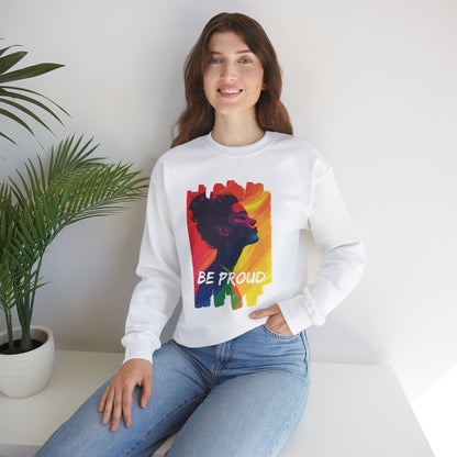 Be Proud V002 Unisex Sweatshirt - Sweatshirt - The Lucky Wombat