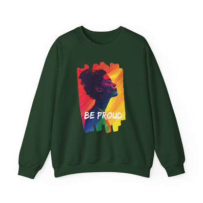 Be Proud V002 Unisex Sweatshirt - Sweatshirt - The Lucky Wombat