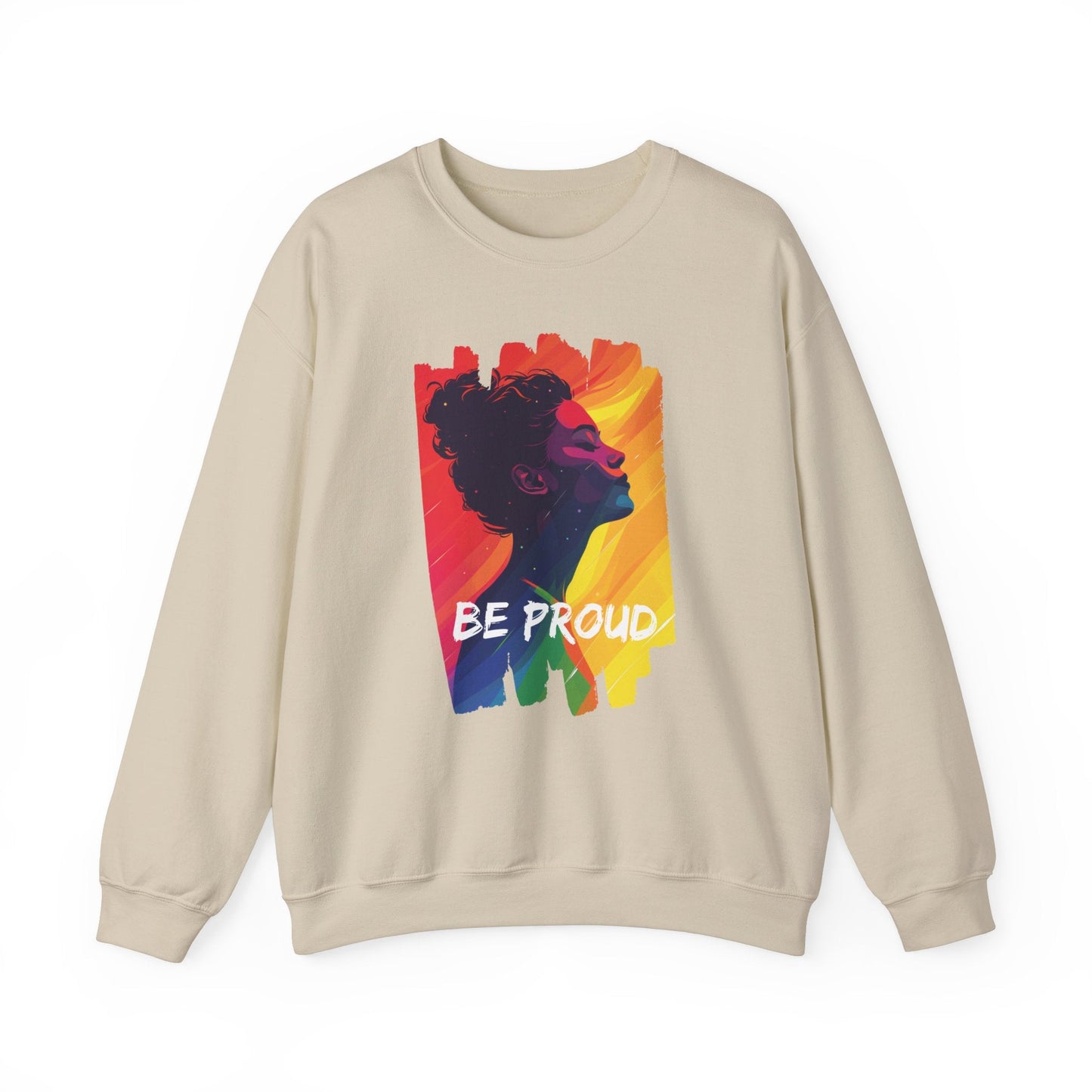 Be Proud V002 Unisex Sweatshirt - Sweatshirt - The Lucky Wombat