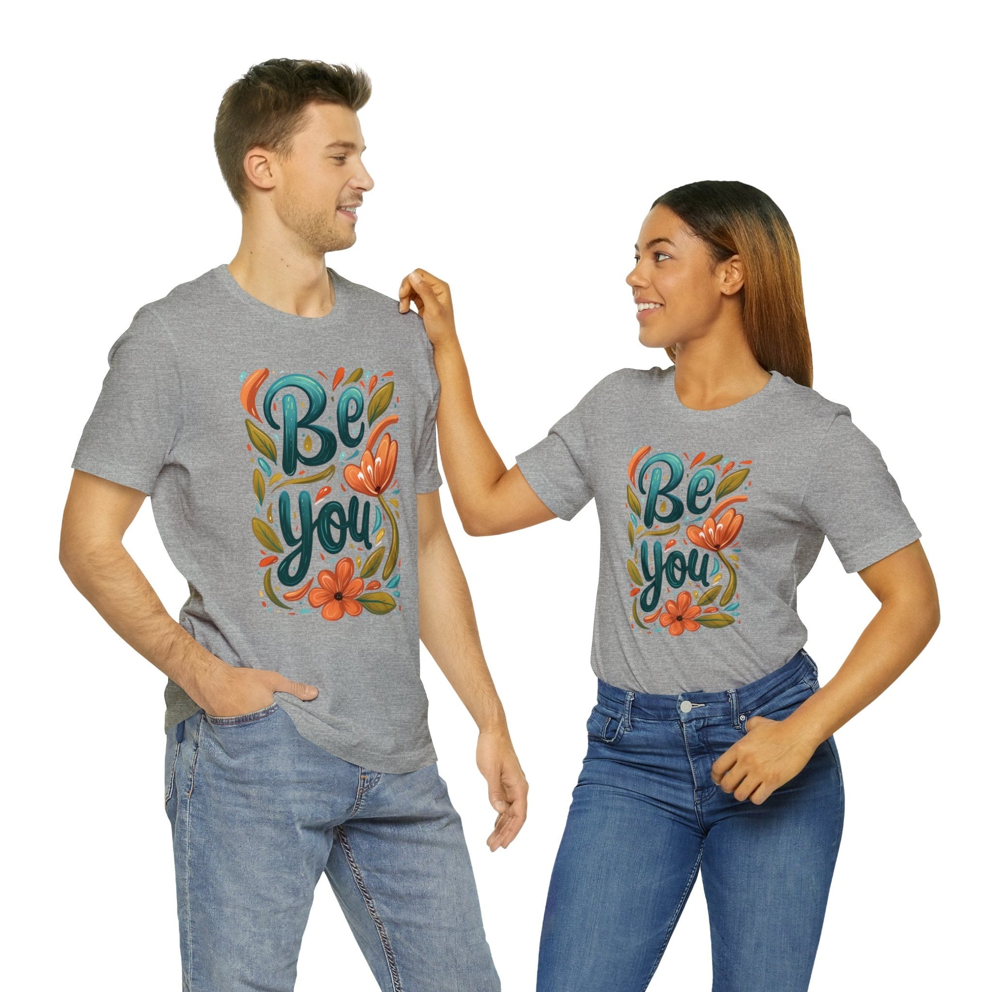 Be you Unisex T-shirt - T-Shirt - The Lucky Wombat