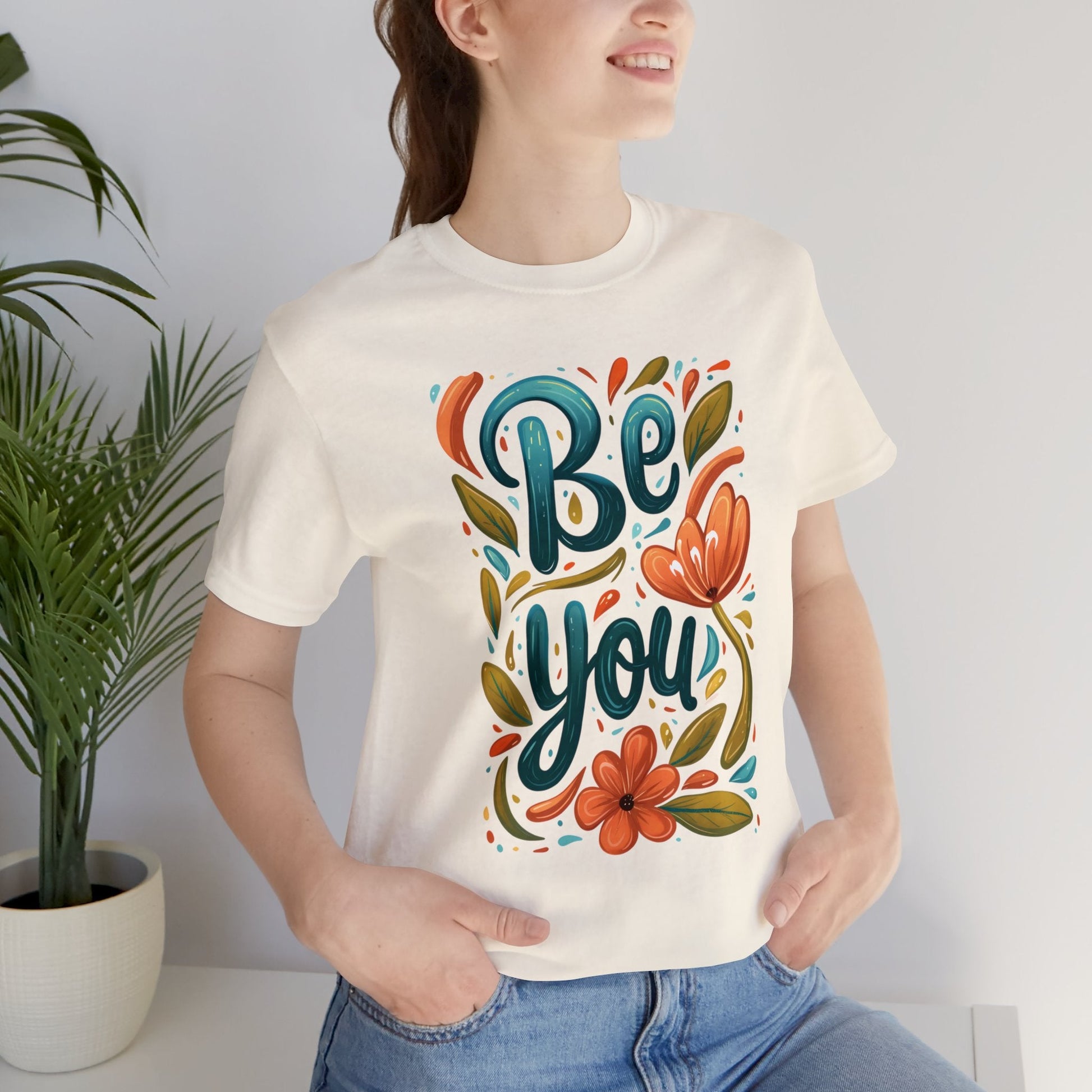 Be you Unisex T-shirt - T-Shirt - The Lucky Wombat