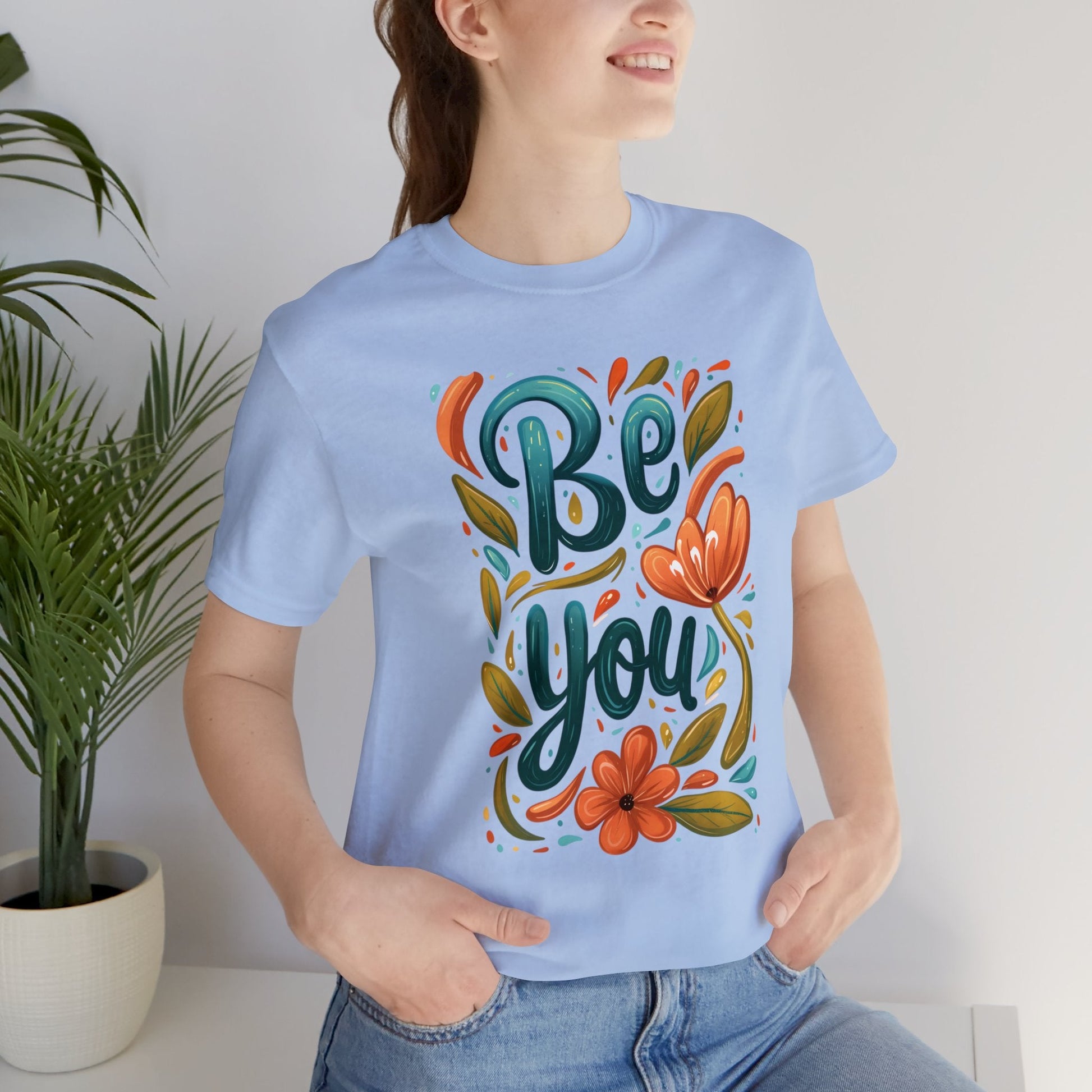 Be you Unisex T-shirt - T-Shirt - The Lucky Wombat