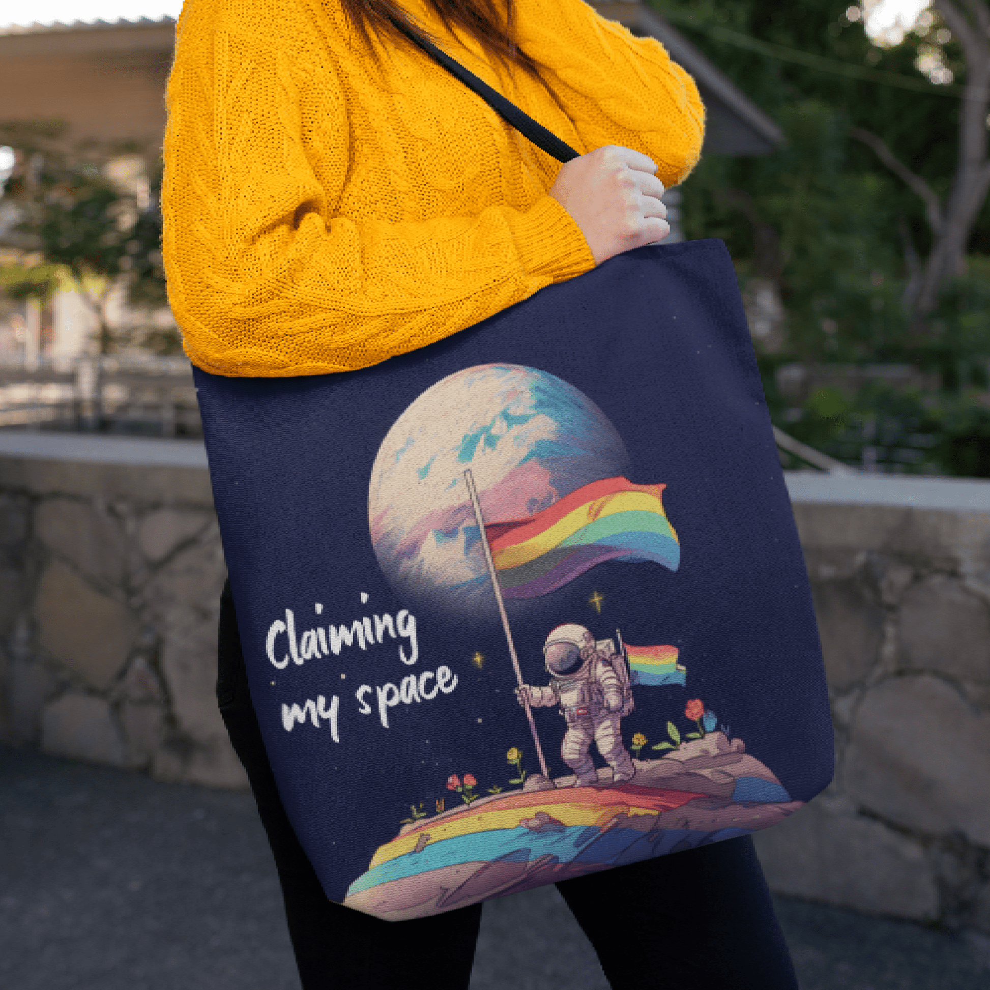 Claiming My Space Tote Bag - Accessories - The Lucky Wombat