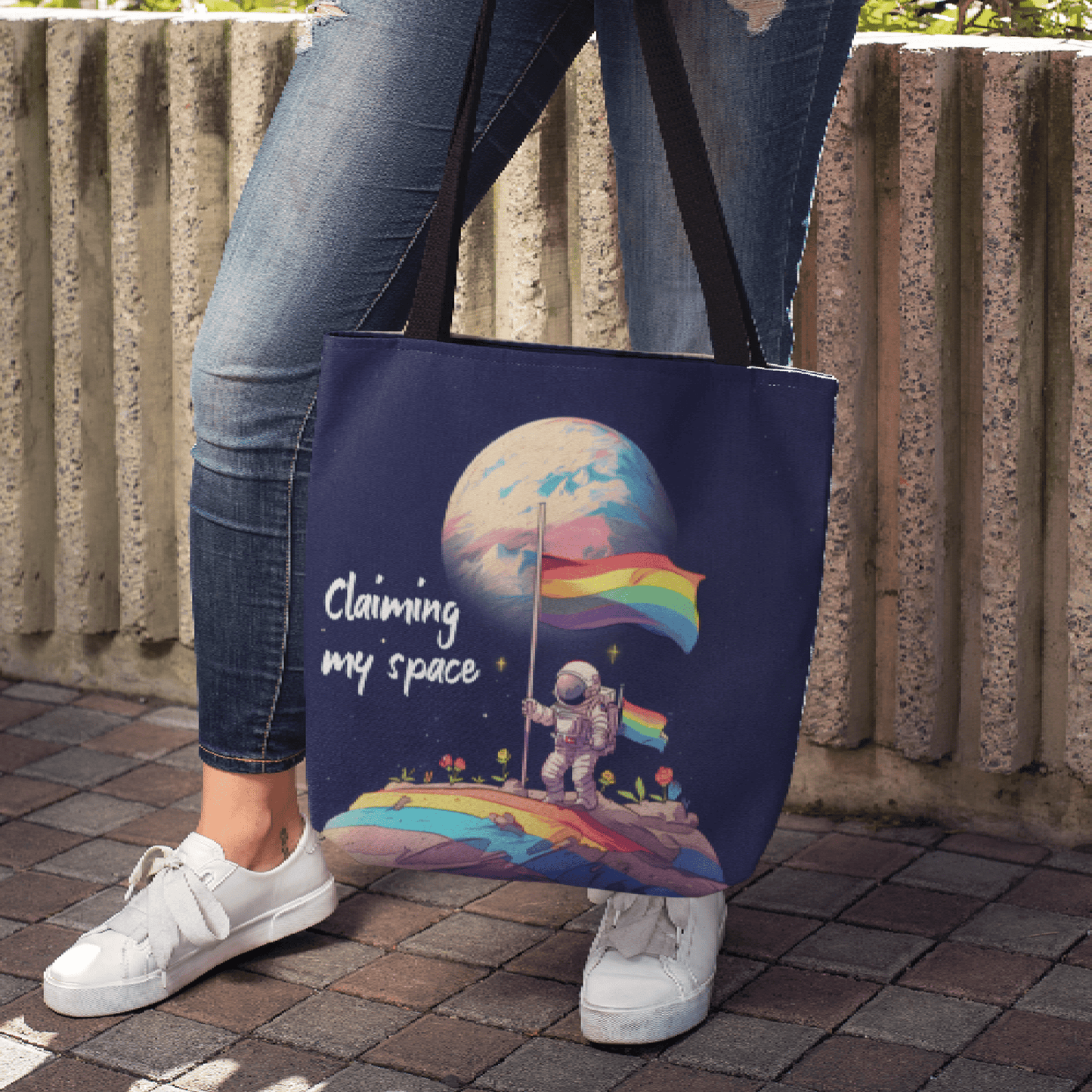 Claiming My Space Tote Bag - Accessories - The Lucky Wombat